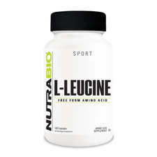 NutraBio - L-Leucine - 180 Capsules