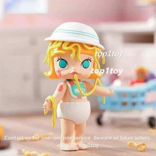 POP MART x KENNYSWORK Molly Yummy Party Spaghetti Baby Mini Figure