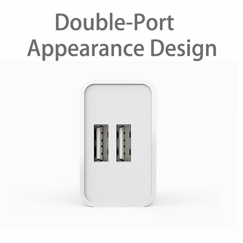 Dual Port USB Power Adapter Wall Charger Block For iPhone 6 7 8 X XR 11 12 13 14 - Picture 11 of 18
