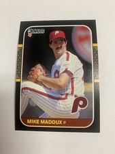 1987 Donruss Mike Maddux Philadelphia Phillies 