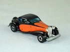 VINTAGE HOT WHEELS '37 BUGATTI BLACK BW 1982 HONG KONG