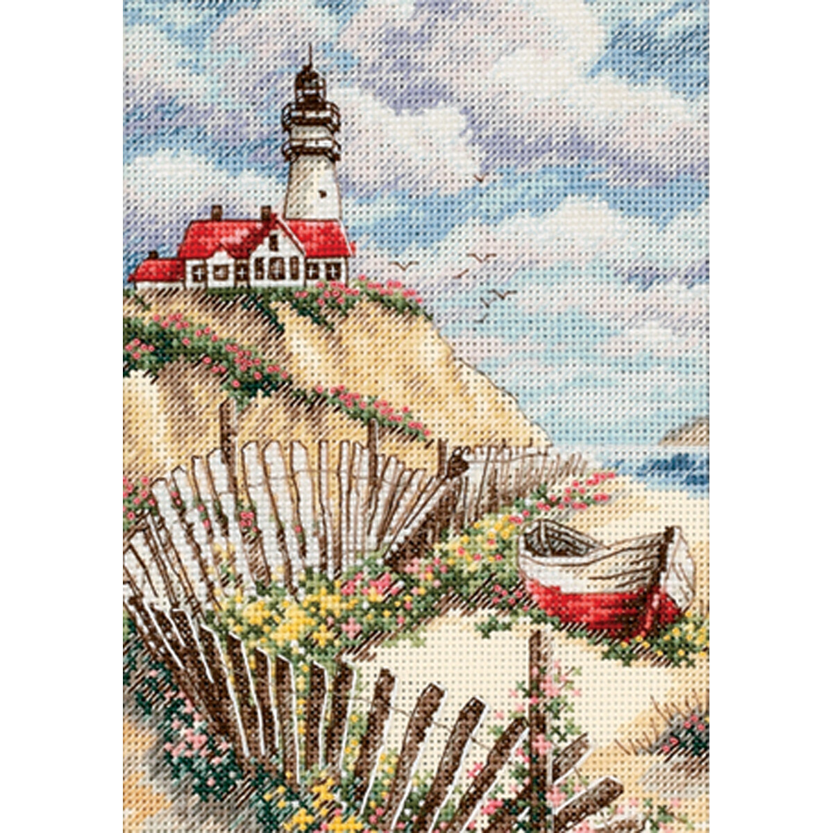 Dimensions Gold Petite Cliffside Beacon Counted Cross Stitch Kit-5"X7" 18  Count – ASA College: Florida