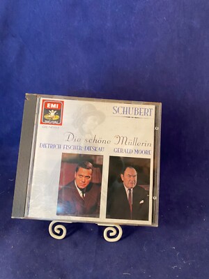 Schubert Die Schone Mullerin Dieskau Moore--CD Like New 