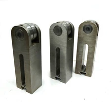 8"x2"x2.5" CNC Machine Pulley Adjustment Rotating Fixture With Bearing