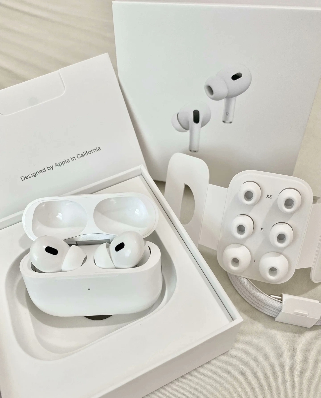 Apple AirPods Pro 2 with USB-C MagSafe Case - White