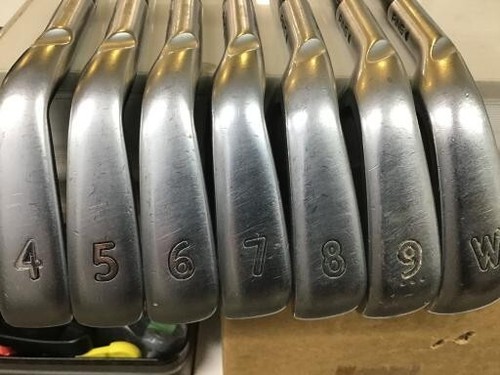 Lefty Ping i200 Black Dot 7Pcs 4-9+W iron set Dynamic Gold S200 Flex Stiff