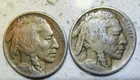 1913 Type 1 and Type 2 Buffalo Nickel 1926s 1919s 1934d