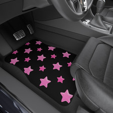 Pink Stars Car Floor Mats Cosmic Car Accessories Star Car Decor Cute Car Mats Pink Stars Car Floor Mats Cosmic Car Accessories Star Car Decor Cute Car Mats