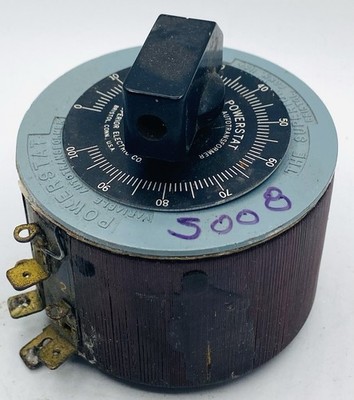SUPERIOR ELECTRIC POWERSTAT 10B VARIABLE TRANSFORMER 120V INPUT 132V 2.25A Z3