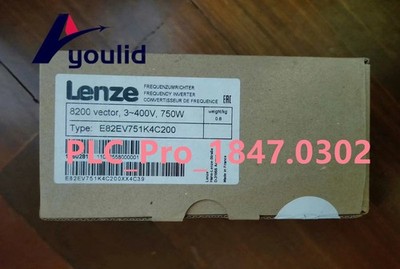 1PCS New Lenze E82EV751-4C200 3Ph 0.75KW 3-400V 2.4AMP Fast ship US Free tax #fb