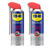 2x WD 40 Specialist Penetrant 400ml schnelle Durchdringung Rostlöser Smart Straw