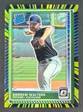 2025 Panini Donruss Andrew Walters #78 Rated Rookie optic electric SP 53/69
