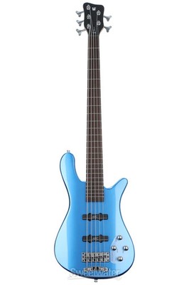 Warwick Rockbass Streamer 5 LX Electric Bass Guitar - Metallic Blue