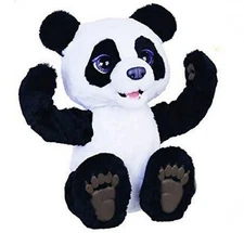FurReal Plum The Curious Panda Bear Cub Interactive Plush Sound Tested Working