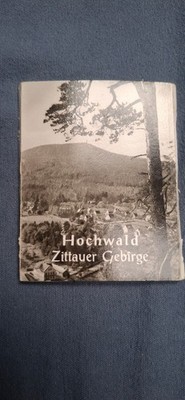 Hochwald - Zittauer Gebirge - DDR-Souvenir 1975 - sehr gut erhaltene Fotoserie