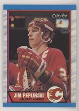 1989-90 O-Pee-Chee Jim Peplinski #206 1ar2