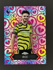 2026 DECLAN RICE TOPPS CHROME SOCCER STOPPAGE TIME HEARTBREAKER #STH-19 ARSENAL