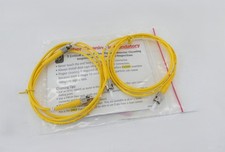  Lot of 2 Corning Optical Network Cable 9/125 Fiber Yellow PVC - NEW Surplus 