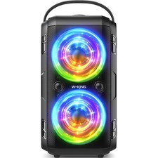 Party Bluetooth Speaker Boom Box, 180W Max Big Large Speaker