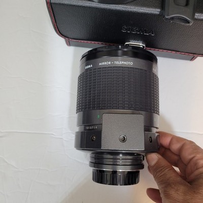 Lense Camera Tele Sigma Mirror-Telephoto 1:8 F 600 mm Multi-Coated