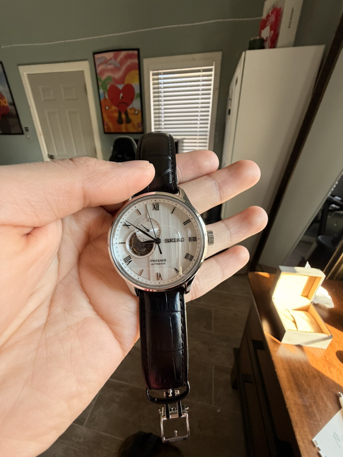 SEIKO PRESAGE BASIC SARY095 White Automatic Mecha… - image 1