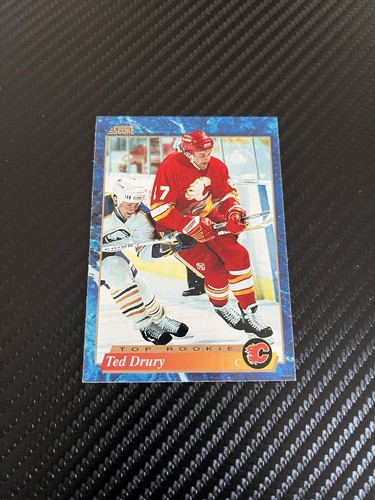 1993 Score Ted Drury #608 card