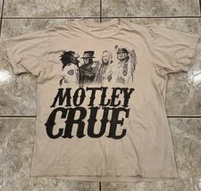 VTG Adult L Motley Crue Sin City The Joint 2012 Las Vegas Residency T Shirt Tee