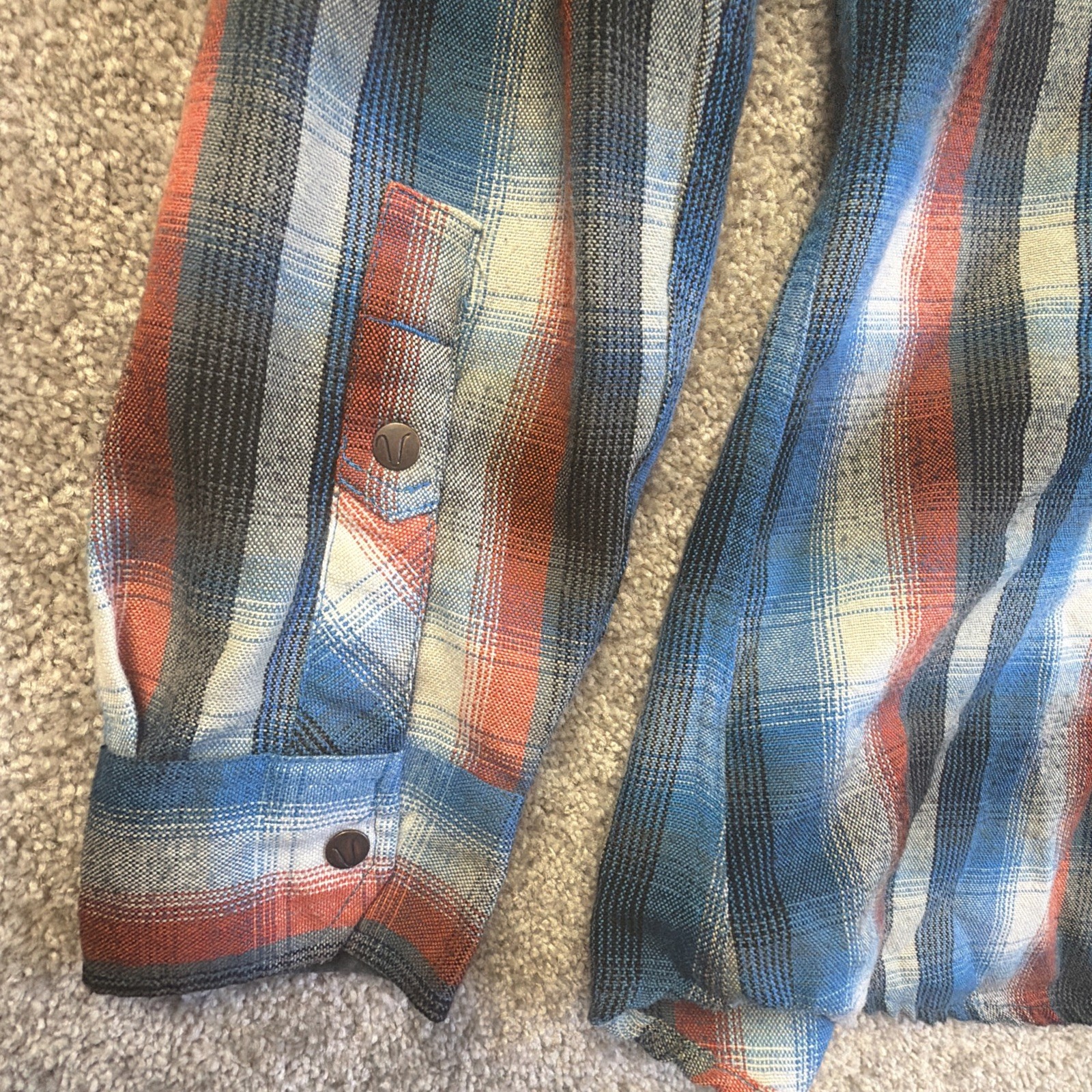 volcom workwear flannel small - image 17