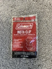 Coleman Mantle Insta Clip Tube #95 Insta Clip Lantern ~ 1 Pack ~ 2 Mantles