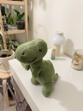 Jellycat Dinosaur Fossily Plush – Very Good Condition – No Tags
