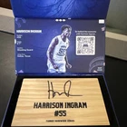 Harrison Ingram AUTOGRAPH SIGNED HARDWOOD UNC Tar Heels BASKETBALL