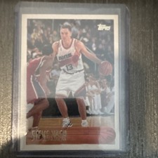 1996-97 Topps Steve Nash Rookie Phoenix Suns #182 Basketball Trading Card. rookie card picture
