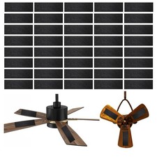 40 Pack Ceiling Fan Filters for Blades - Ceiling Fan Air Purifier Pads Access...