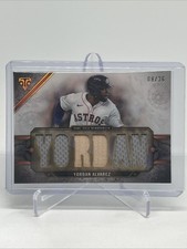 2024 Topps Triple Threads - Triple Threads Relics Yordan Alvarez #TTR-YA1 /36