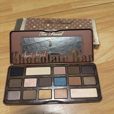 Too Faced Semi Sweet Chocolate Bar Eyeshadow Palette  AUTHENTIC