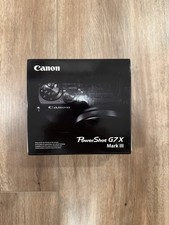 Canon PowerShot G7 X Mark III 20.1MP Point Shoot Digital Camera New Black