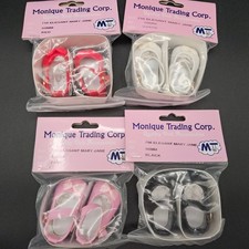 50mm Doll Shoes Elegant Mary Jane Monique 756 CHOICE Red Black Pink White NEW