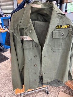 ORIGINAL VIETNAM WAR FIELD SHIRT & Pants U.S. Military Academy (USMA) Patch