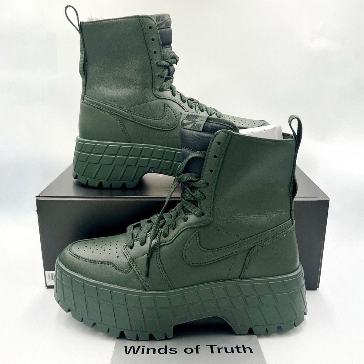 NIKE Air Jordan Brooklyn FJ5737-300 Deepest Green/Black Women's