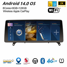 12.3" Android 16 Autoradio GPS Navi für BMW X5 E70 X6 E71 CCC CarPlay 8+128GB 4G