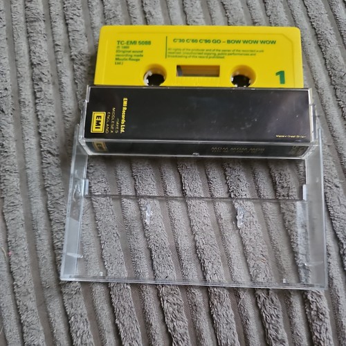 Bow Wow Wow C30 C60 C90 Go! - world's first ever cassette single - Picture 3 of 7
