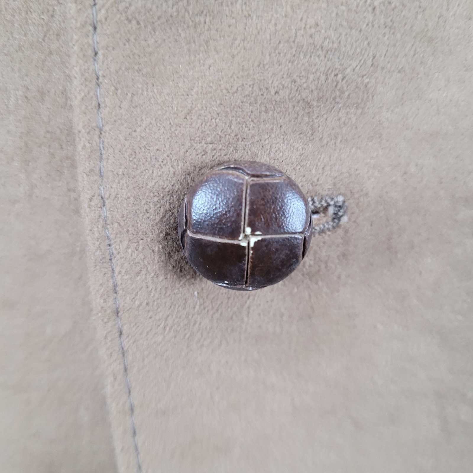 VTG McGregor Brown Microfiber 2 Button Single Ven… - image 11