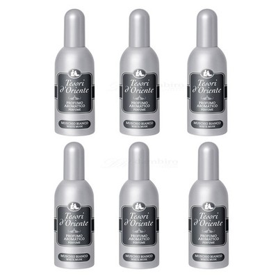 tesori dOriente muschio bianco Aromatic Parfum Eau de Toilette 6x 100ml