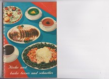 MONDAMIN um 1970: KOCHE + BACKE BESSER UND SCHNELLER, KOCHBUCH, SPIRALBINDUNG