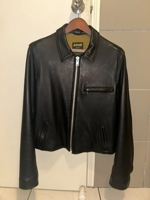 Schott NYC 246 Soft Touch Lambskin Delivery Jacket | eBay