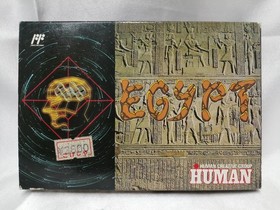 Human Egypt Famicom Game Puzzle Vintage Deadstock Silent Goddess Sealed