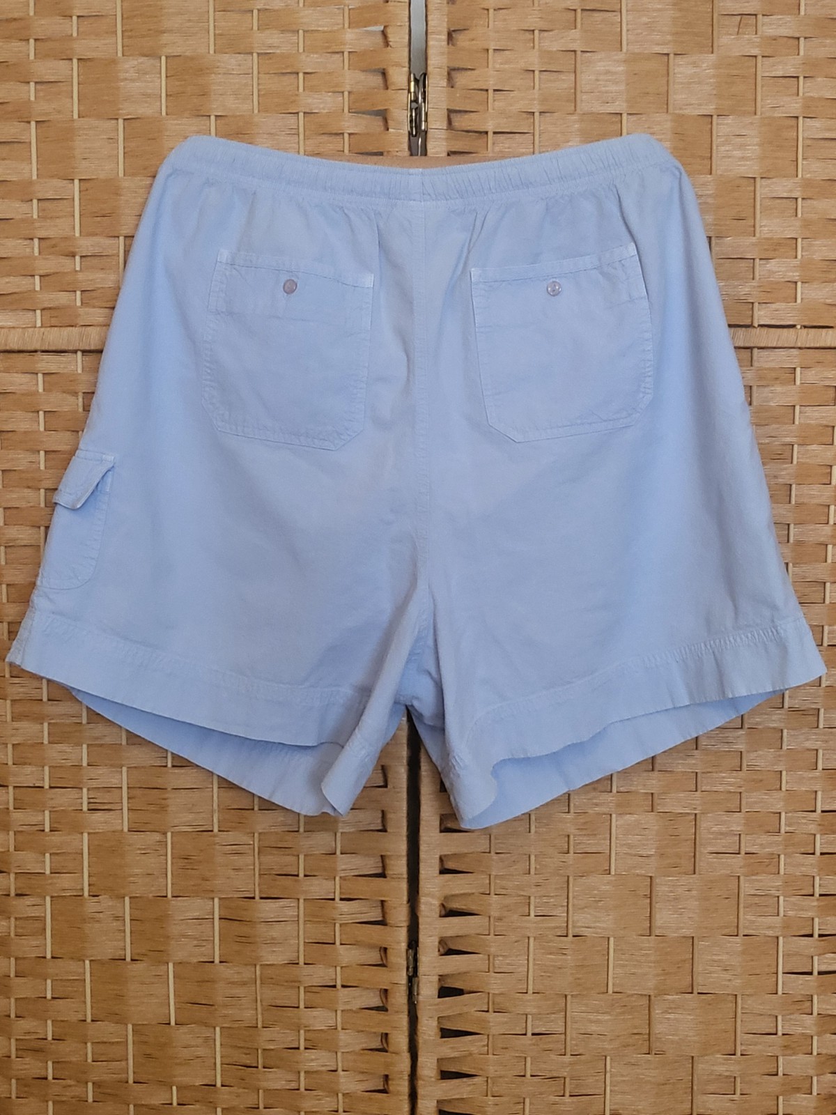 Essentials By Maggie Light Blue Drawstring Denim … - image 5