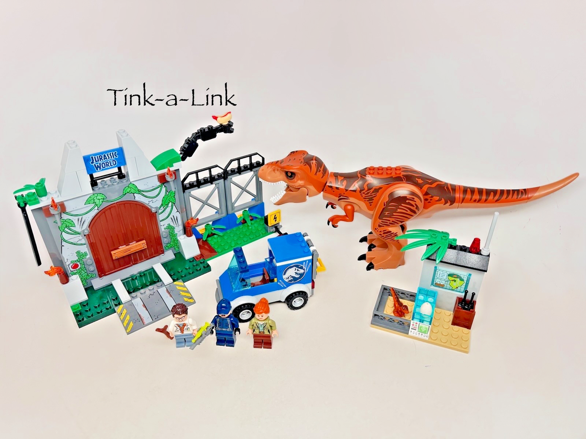 T REX 500DFC  T10Jフルセット LEGO 10758 T. rex Breakout Jurassic World Set Complete Trex
