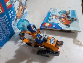 LEGO City Coast Guard Helicopter 60013 Complete Set 230 Pieces 60032 Snowmobile 