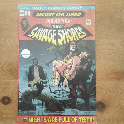 Along These Savage Shores #1 2nd Print Tomb of Dracula Homage Variant Vault 2018